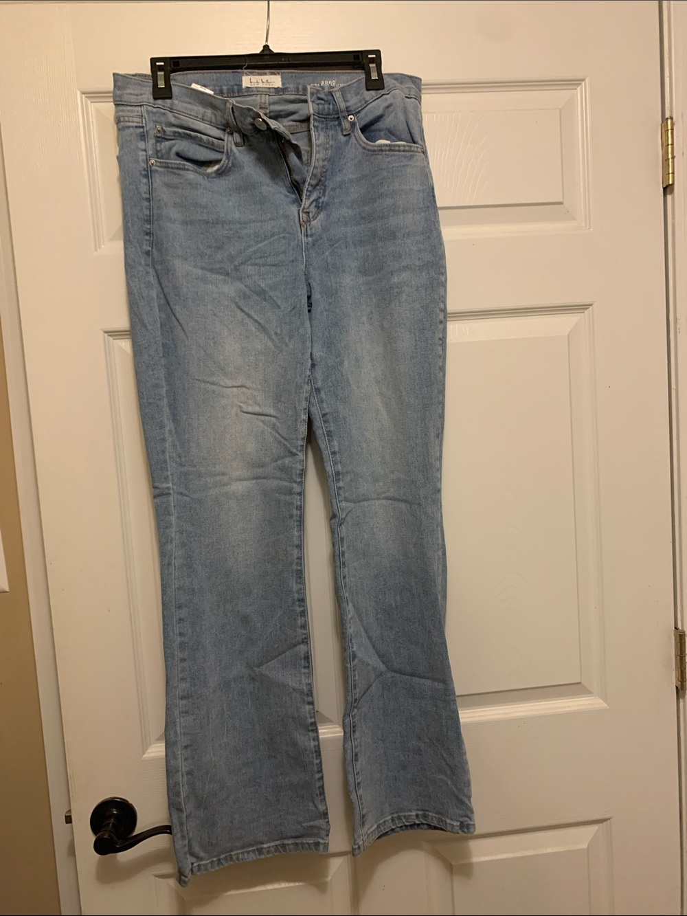 Nicole Miller Light Blue Flare Jeans